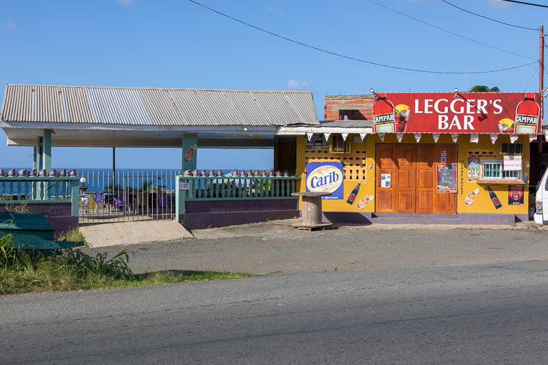 Legger's Bar & Restaurant, Mount Pleasant, Tobago <small>(© S.M.Wooler)</small>